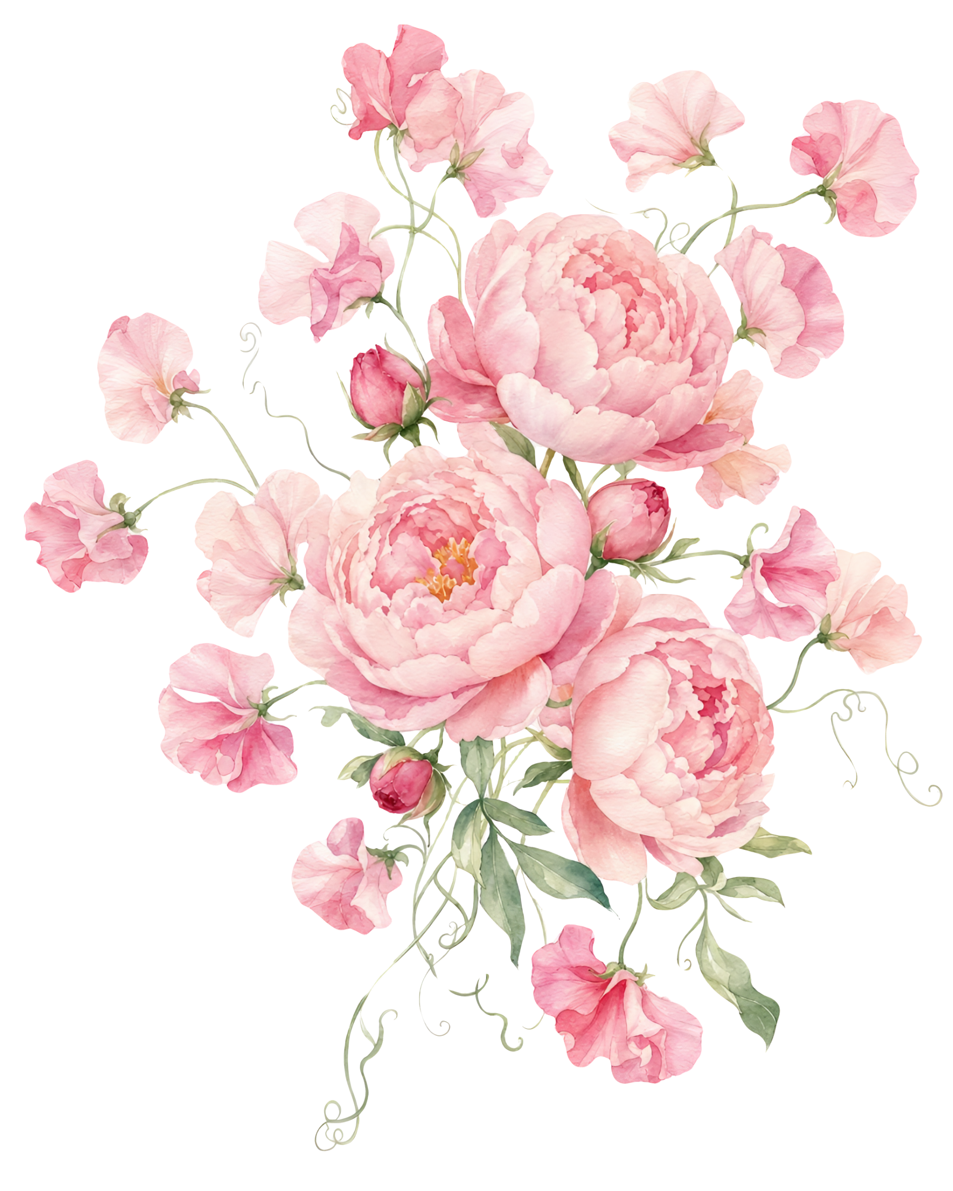 Blooming Botanical Illustration